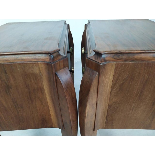 Art Deco Nightstands, 1930s, Set of 2 For Sale - Image 11 of 18