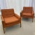 1950s Pair of Mid-Century Modern Lounge Chairs, American, Walnut, 1960s For Sale - Image 5 of 13