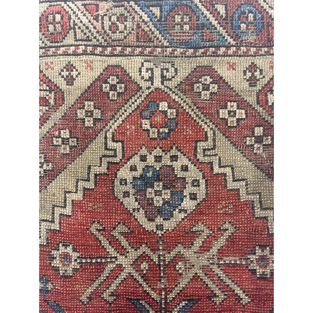 Turkish Fine Antique Turkish Konia Rug 3’7" X 5’0" For Sale - Image 3 of 5