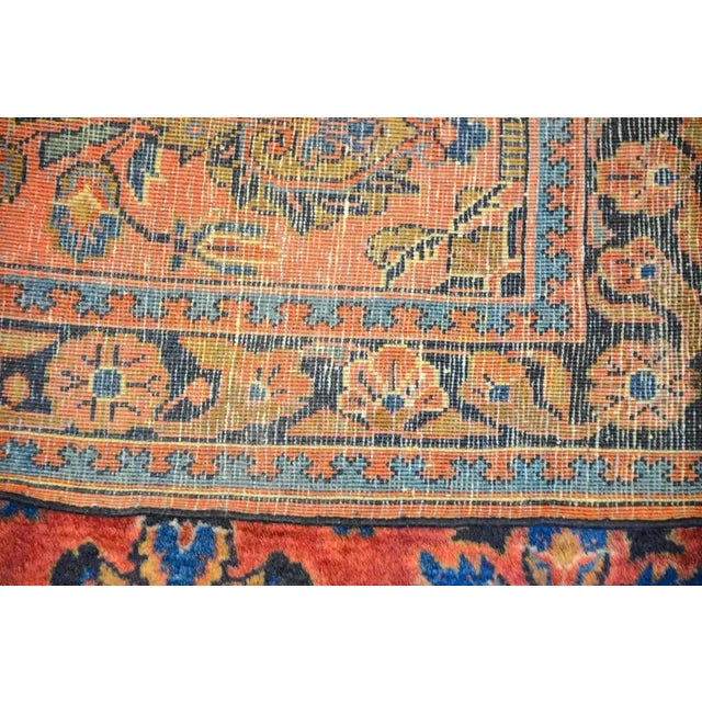 19th Century Kashan Rug For Sale - Image 4 of 5