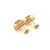 Traditional Natural Emerald Diamond Earrings 14k Gold 1.52 TCW Certified For Sale - Image 3 of 12