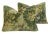 Textile Scalamandré Italian Velvet Marly Tapestry Botanical Feather/Down Pillows - Pair For Sale - Image 7 of 11