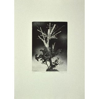 Leo Guida, The Tree, Original Etching, 1970s For Sale