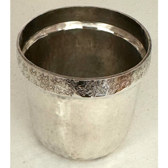 Buccellati Italy Sterling match holder. Hammered body with filigreed top banding. 3 available. I believe these might have...