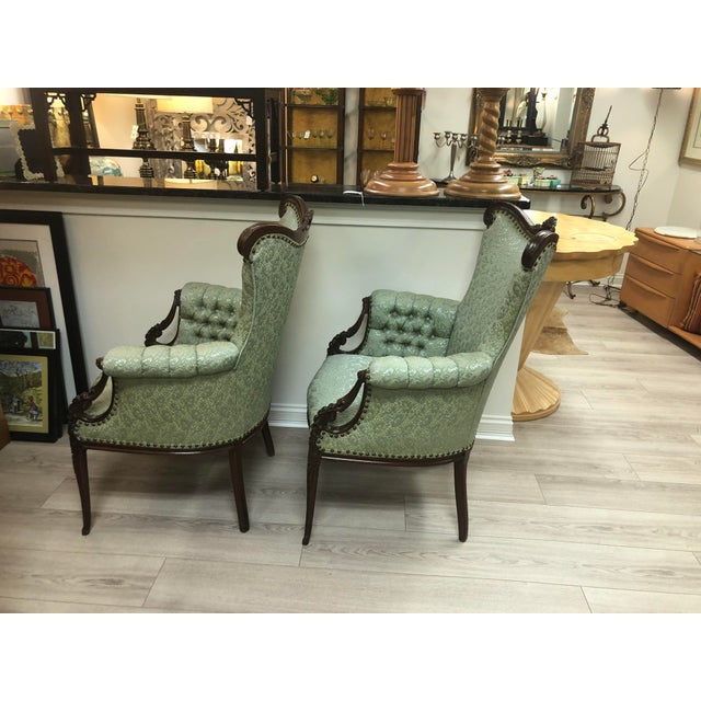 1930 Antique Fireside Chairs A Pair Chairish