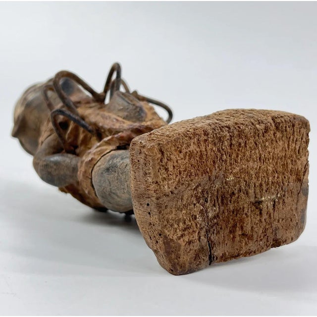 Early 20th Century Kongo Nkisi Nkondi Power Fetish Figure For Sale - Image 9 of 10