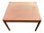 Vintage Mid-Century Modern Danish Teak Flip Top Side Table For Sale