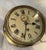 English Antique English Ships Clock in Brass Case For Sale - Image 3 of 12