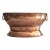 18th Century French Copper Oval Wine Cooler Champagne Bucket Jardiniere Centerpiece For Sale