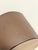 Contemporary Vintage Genuine Leather Waste Basket in Chocolate Brown For Sale - Image 3 of 4