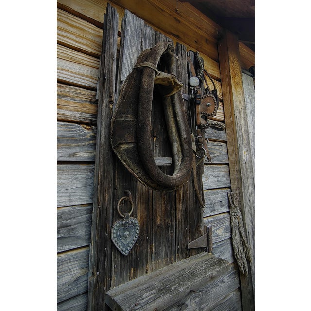 Rustic " Barn Art" Historic Barn Country Items to Art. - Mixed Media For Sale - Image 3 of 7