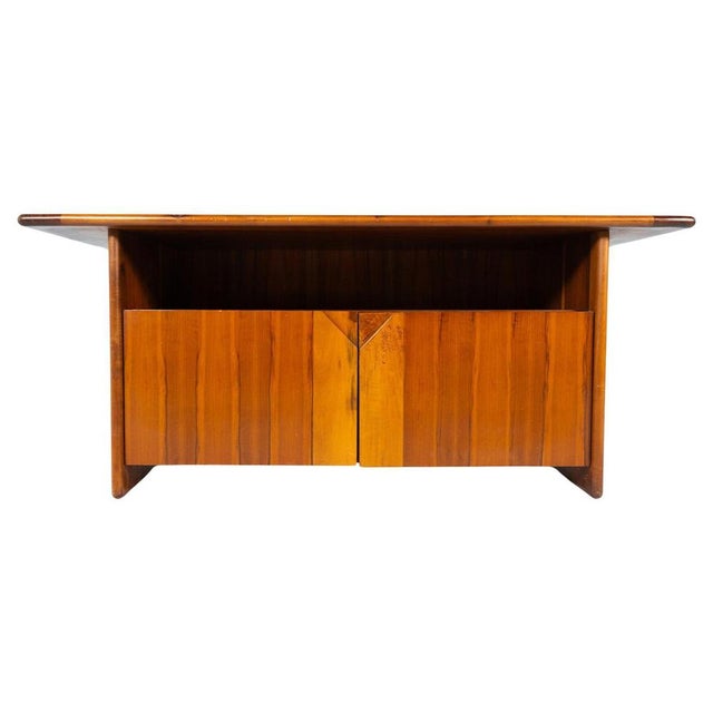 Mid-Century Modern Wooden Sideboard, 1960s For Sale - Image 14 of 14