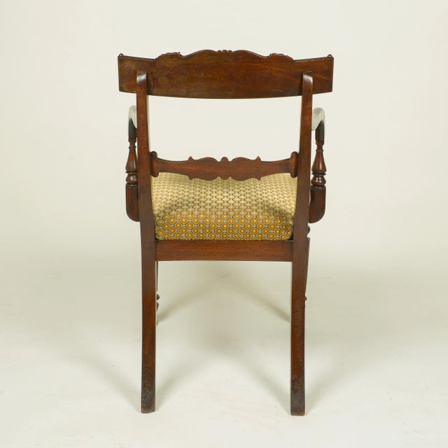 Brown A George IV Mahogany Armchair For Sale - Image 8 of 10