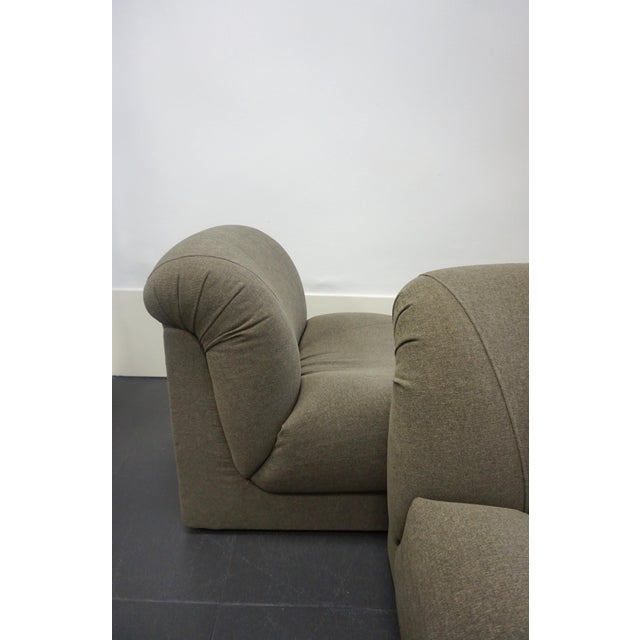 1970s Vintage Italian Chairs by Doimo Salotti, 1970s, Set of 2 For Sale - Image 5 of 10
