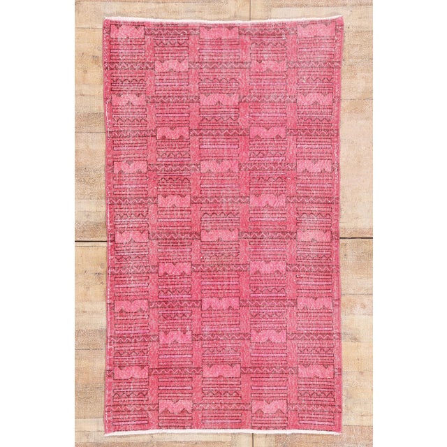 Zeki Muren Vintage Turkish Sivas Rug, 03'09 X 06'05 For Sale - Image 10 of 10