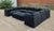 1970s pit sectional sofa by Kroehler. Dubbed the Galaxy Pit or Playpen sectional, this sectional is versatile and can be...