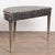 19th Century Swedish Black Pine Demi Lune Side Table Console For Sale - Image 13 of 13