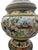 Vintage Majolica Style Covered Tureen With Gnomes and Wing Gryphon Handles For Sale - Image 4 of 12