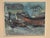 Original Swedish Oil on Canvas – “Boats” by Ingemar Stragnell – Signed – Vintage & Framed – 58 × 48 cm (22.8" × 18.9") A...