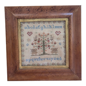 Small Decorative Vintage Needlework Sanpler