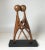 Wood Mid 20th Century Abstract Teak Wood Sculpture "Love Embraced" For Sale - Image 7 of 11