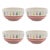 Enhance your holiday entertaining with this Ceramic Pine Tree Print Bowl Set. Featuring modern pine tree artwork in...