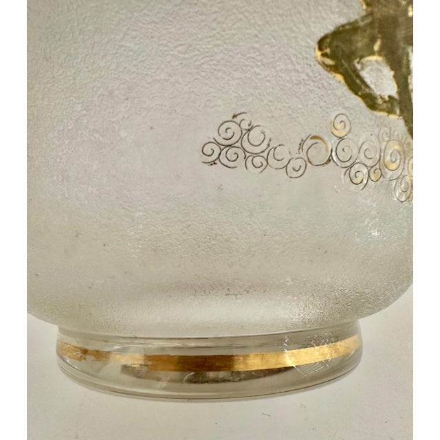 Mid-Century Culver "Wild Horses" or "Ming" Pattern Ice Bucket Cooler For Sale - Image 10 of 17