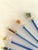 1980s Tropical Drink Themed Swizzle Sticks, Set of 6 For Sale - Image 4 of 4