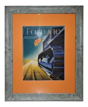 Art Deco Fortune Magazine Cover May, 1938