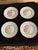 Italian Vintage Hand Painted Majolica Cantagalli Firenze Italian Plates. Set of 8. Rare. For Sale - Image 3 of 5