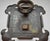 Large Brass Hammered Arts and Crafts Door Knocker. Backplate Measurements 10.5" height x 10.375" width x 2" depth Door...