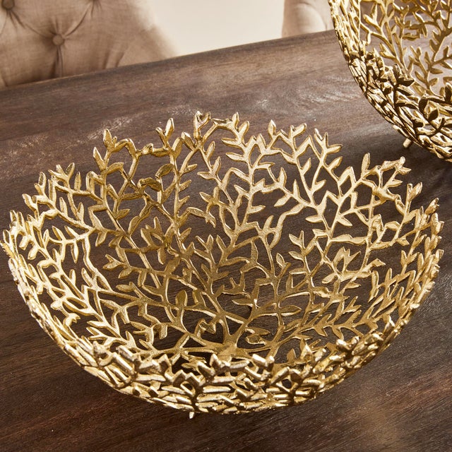 Early 21st Century Celine Decorative Bowls, Set Of 2 For Sale - Image 5 of 8