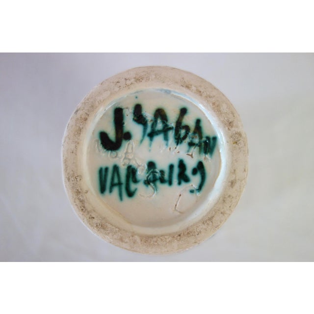 Ceramic Vase by Jacques Sagan for Vallauris, 1950s For Sale - Image 10 of 11