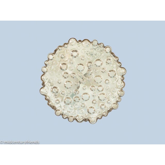 Bubble Glass Ceiling Lamp from Glashütte Limburg, 1960s For Sale - Image 4 of 6