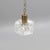 Hanging Light in Brass and Cast Glass by Carl Fagerlund for Orrefors, Sweden, 1960 For Sale - Image 6 of 9