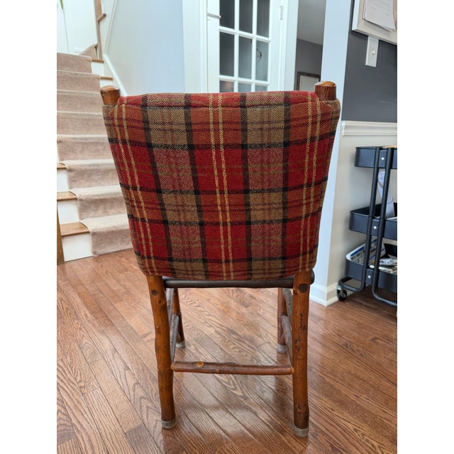 Rustic 1950s Old Hickory Chairs For Sale - Image 3 of 4