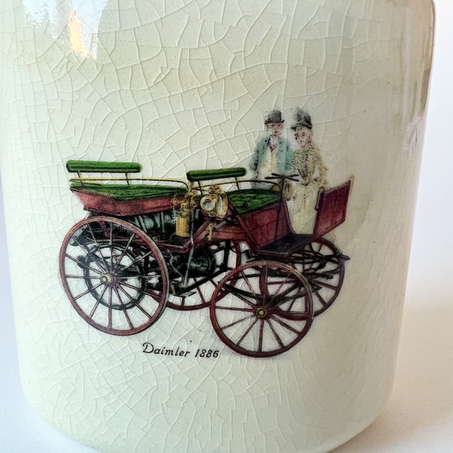Vintage Table Lighter with Veteran Car Motif from Rolstar For Sale - Image 9 of 18