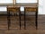 19th Century Pair of English Regency Period 19th Century Zebra Wood Tables with Brass Gallery For Sale - Image 5 of 12