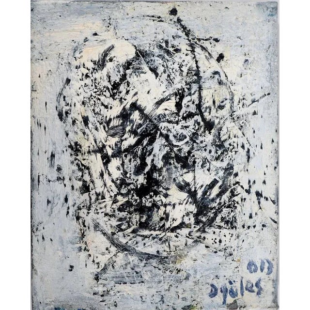 Dyap Guler, Fragmented Man Profile, Abstraction, Mixed Media on Canvas For Sale - Image 6 of 6
