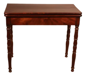 Game Table in Mahogany, 1800s