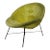 Late 20th Century Mid-Century Modern Style Scoop Chair For Sale