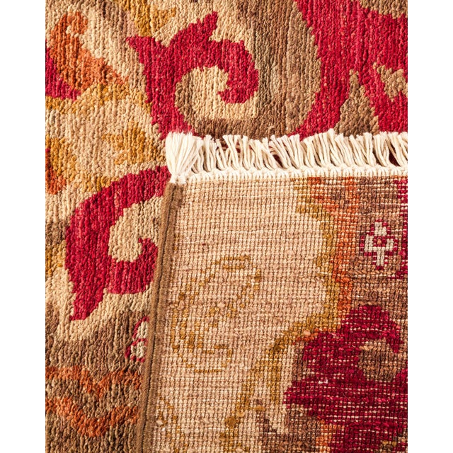 2010s Suzani Collection Hand-Knotted Area Rug - 8' 1" X 10' 4" For Sale - Image 5 of 10