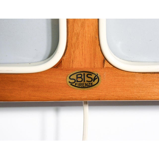 Wood Decimal Optometric Table Sign, 1890s For Sale - Image 7 of 8