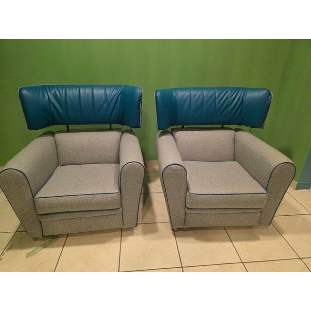 Zanotta Vintage Zanotta Chairs, 1980s, Set of 2 For Sale - Image 4 of 13