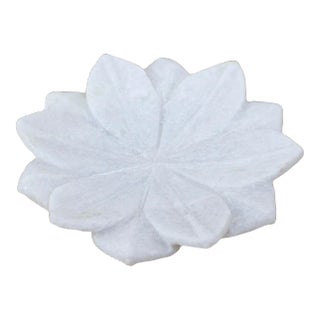 Pure White Small Lotus Plate For Sale