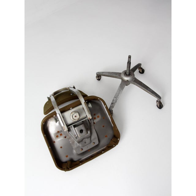 Mid-Century Industrial Swivel Office Chair For Sale - Image 15 of 17