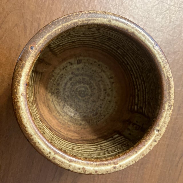 Mid 20th Century Vivika & Otto Heino Signed Studio Pottery Bowl For Sale - Image 10 of 10