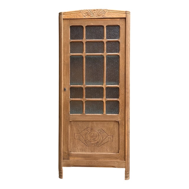 Parisian Art Deco Display Cabinet, 1930s For Sale