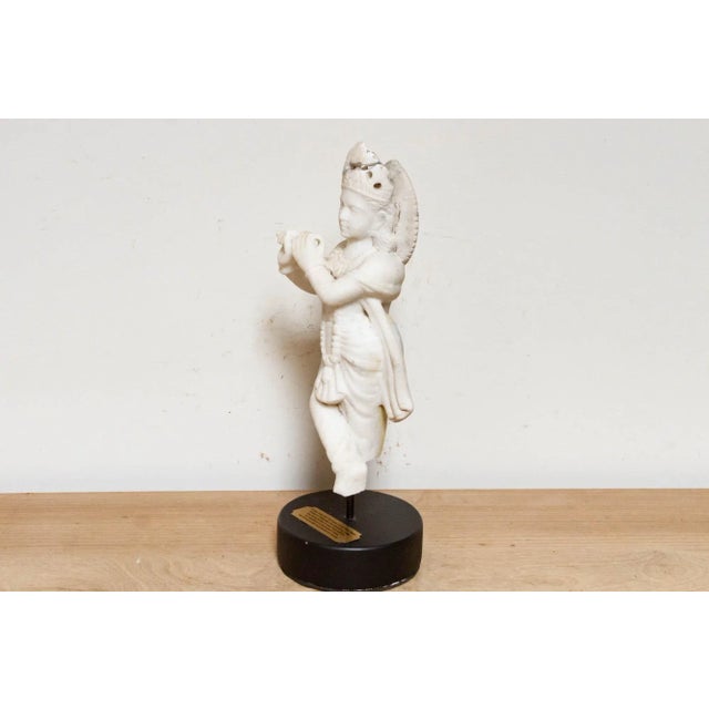19th Century 19th Century Exquisite Marble Krishna Statue For Sale - Image 5 of 9