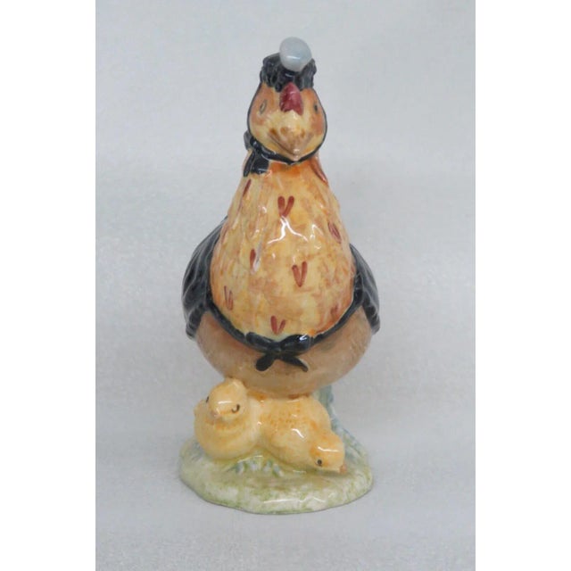 English Beswick England Beatrix Potter Sally Henny Penny Porcelain Figurine For Sale - Image 3 of 10